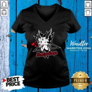 Betty Boop BeelfeBoop V-neck - Design by Wardtee.com