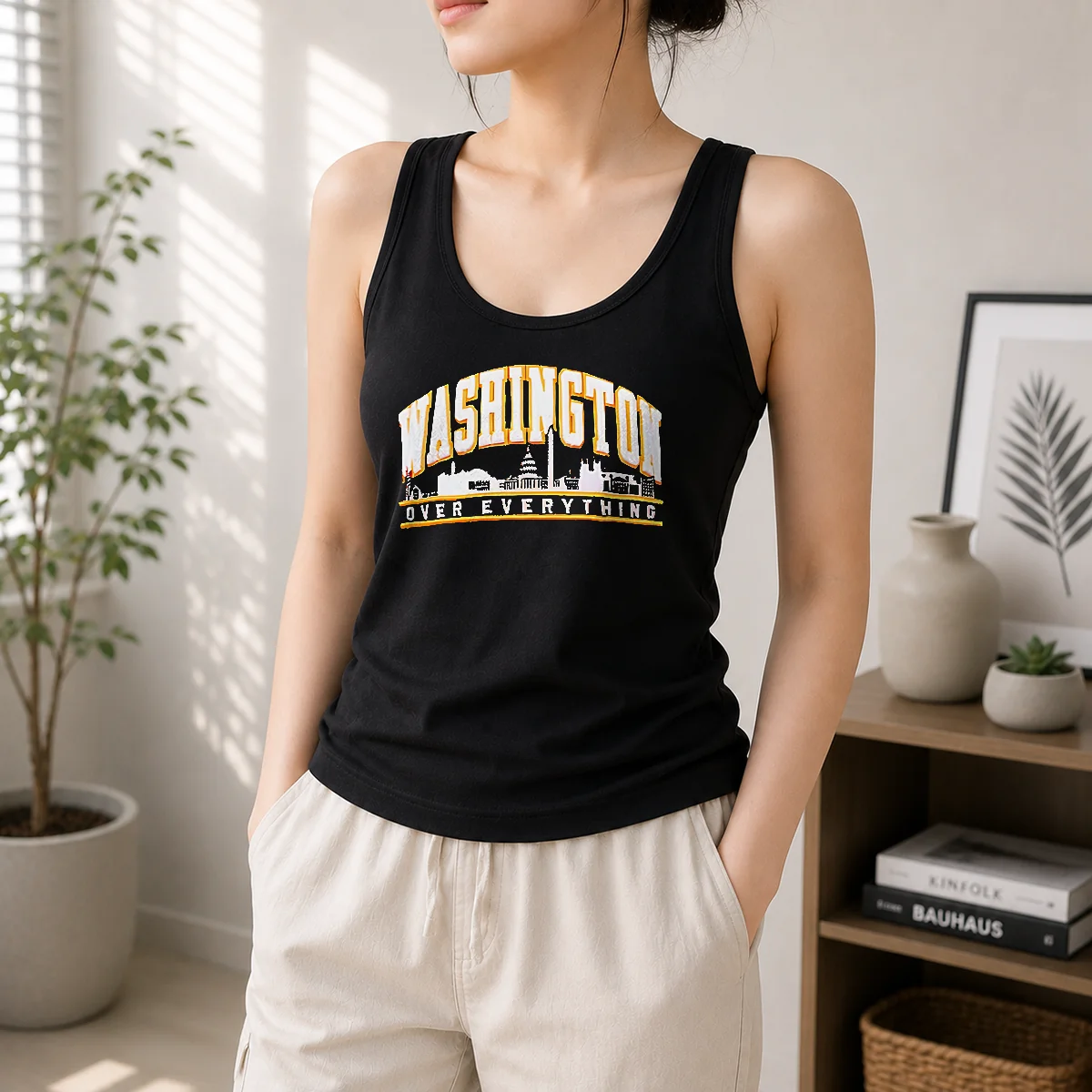 Good Washington Over Everything Skyline District Of Columbia Tank Top