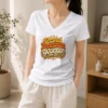 Happy Premium Proud American Worker Labour Day 2026 Groovy Retro V-Neck Shirt