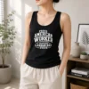 Hot Official Labour Day Proud American Worker Silhouette (2) Tank Top