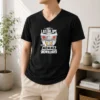 Nice Pretty Short Circuit Hey Laserlips Your Momma Was A Snowblower V-Neck Shirt