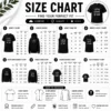 Size chart for Official Lying Piece Of Shit Sarcastic Humor Quote with measurements in inches and cm to help choose the right fit