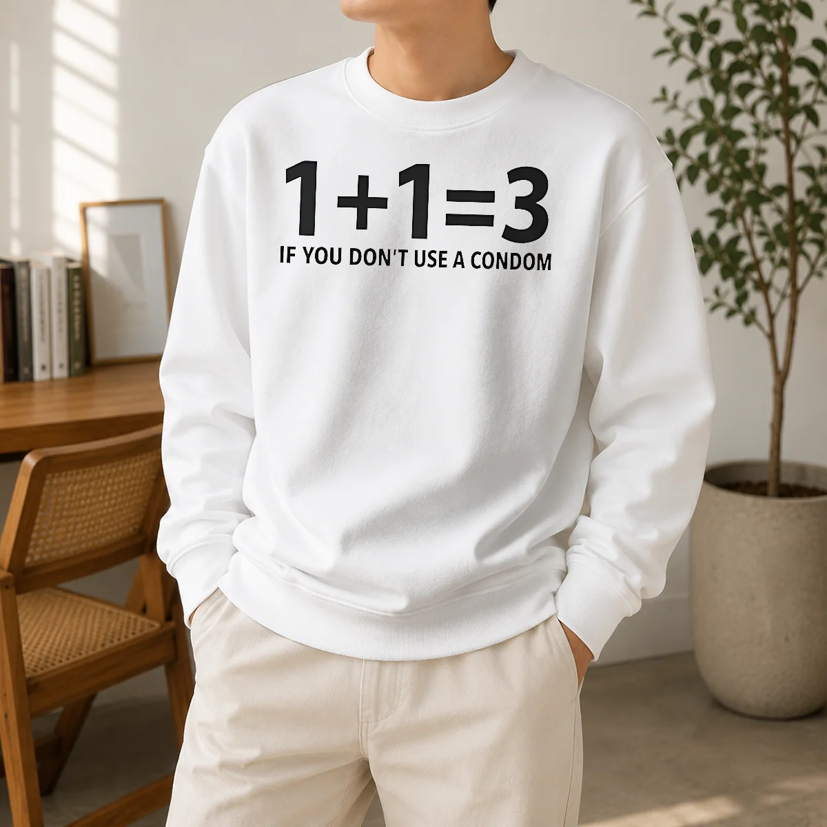 Pretty If You Don'T Use A Condom Contraception Joke Sweater